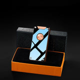 HULIANFU Luxury Touch Rotating Current  Lithium Isolation LED Power Display Gift Selection For Boyfriend