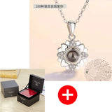 HULIANFU ROSE SPACE Soap Flower Jewelry Gift Box Rose Box Christmas Present Women  Birthday Party Gift for Mom Girlfriend Gifts