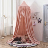 HULIANFU Kids Mosquito Net Baby Crib Curtain Hanging Tent Home Decoration Living Room Bedroom Corner Bed Decor Girl Princess Mosquito Net