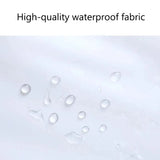 HULIANFU Matte Translucent Plastic Bag Umbrella Storage Bag Reusable Portable Umbrella Drawstring Storage Cover Home Storage Organizer