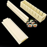 HULIANFU IYouNice 11Pcs/Set Sushi Maker Equipment Kit,Japanese Rice Ball Cake Roll Mold Sushi Multifunctional Mould Making Sushi Tools