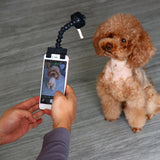 HULIANFU Pet Selfie Stick Dog Cat Smartphone Selfie Stick Puppy Selfie Stick Rod Dog Cat Photo Shooting Toys Mobile Phone Clip Pet Supply