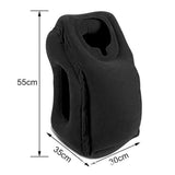 HULIANFU Upgraded Inflatable Air Cushion Travel Pillow Headrest Chin Support Cushions for Airplane Plane Car Office Rest Neck Nap Pillows