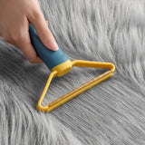 HULIANFU Portable Lint Remover Pet Hair Remover Brush Manual Lint Roller Sofa Clothes Cleaning Lint Brush Fuzz Fabric Shaver Brush Tool