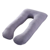 HULIANFU Pregnancy Pillow Bedding Full Body Pillow for Pregnant Women Comfortable U-Shape Cushion Long Side Sleeping Support Pillows
