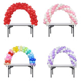 HULIANFU Table Balloon Arch Kit for Different Table Sizes Adjustable Balloon Arch Stand Great for Baby Shower Birthday Party Decorations