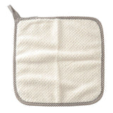 HULIANFU Super Absorbent Microfiber Kitchen Tableware Dish Cloth 25x25cm Household Cleaning Towel Kitchen Clean Rags Coral Velvet Towels