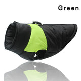 HULIANFU New Waterproof Big Dog Vest Jacket Winter Warm Pet Dog Clothes For Small Large Dogs Puppy Pug Coat Dogs Pets Clothing 4XL 5XL