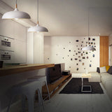 HULIANFU Nordic Modern LED E27 Oak Pendant light plate Hanging Lights Home improvement Iron and Oak decoration Pendant lamp