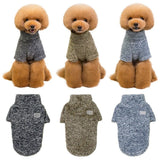 HULIANFU Winter Warm Pet Dog Thickened Cashmere Jacket Thicken Pet Outdoor Clothing For Chihuahua Teddy Dogs Costume Puppy Clothes Outfit