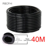 HULIANFU RBCFHl 5-100m 4/7mm PVC Garden Watering Hose  Micro Irrigation Pipe Drip Irriation Tubing Sprikler for Lawn Balcony Greenhouse