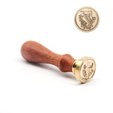 HULIANFU Retro Wood Stamp Classic 26 Letter A-z Alphabet Initial Sealing Wax Seal Stamp Ancient Seal Post Decorative Antique Stamp Gifts