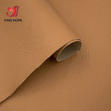HULIANFU Litchi Pattern Back Self adhesive Stick Faux PU Leather Fabric Hole Repair Patch Sticker For Sofa Car Bag DIY Craft Handmade