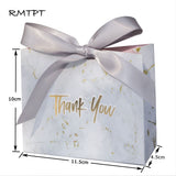 HULIANFU Thank You Party Favor Gift Box wedding candy box Baby Shower Paper Gift Bag Birthday Christmas Favor Present Boxes Packing