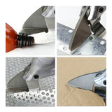 HULIANFU Metal Cutting Scissors Nozzle for Electric Drill Chuck Iron Disc Shears Plastic Cloth Wool Wire Mesh Cutter Air Screwdriver Use