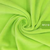 HULIANFU   Zyfmptex 1pcs Minky Fabrics For Sewing Diy Handmade Home Textile Cloth For Toys Plush Fabric Patchwork Solid Color Style 45*50cm