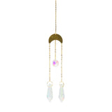 HULIANFU Prism Suncatcher,Hanging Window Crystals,Rainbow Light Catcher,Crystal Sun 50mm Catcher,Summer Gift,Octagon Beads