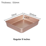 HULIANFU Stainless Steel Food Storage Trays Rectangle Steamed Sausage Fruit Pans Water Bread Kitchen Baking Shallow Dish Serving Plate