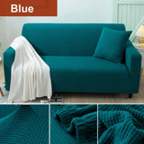 HULIANFU Thick Elastic Sofa Cover Slipcover for Living Room Stretch Polar Fleece Armchair Cover 1/2/3/4 Seater L Shape Corner Sofa Covers