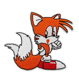 HULIANFU Sonic anime games cloth Patch Embroidered Patches For Clothing Iron On Patches On Clothes Patch DIY Garment Decoration Clothing