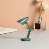 HULIANFU LED Mini Desk Lamp Foldable Magnetic Night Light Bedroom Study Reading Book Lamps With Clip Eye Protection Bedside Lights
