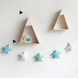 HULIANFU Nordic Style Stars Garland Children  Room Wall Decorations Nursery Star String Kids Room Tent Decor DIY Photography Props
