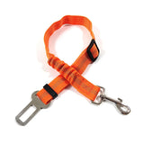 HULIANFU Pet Supplies Car Seat Belt Dog Seat Belt Dog Leash Vehicle Belt Adjustable Cushioning Elastic Reflective Safety Rope for Dog Cat