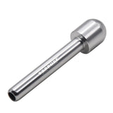 HULIANFU Toppuff Aluminum Alloy Metal Snuff Snorter Dispenser Nasal Tube 70MM Smoking Snuff Straw Sniffer Snorter Nasal Pipe Pocket Size