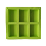HULIANFU New 4 Cavity 3D Handmade Silicone Soap Molds Massage Therapy Bar Making Mould Tools DIY Oval Shape Soaps Resin Crafts