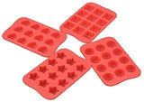 HULIANFU Silicone Ice Cube Trays, Reusable Chocolate Molds Candy Molds, Silicone Baking Mold for Cake Decoration Soap Crayons