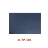 HULIANFU Rectangular Table Mat PU Leather Placemat  Waterproof Greaseproof  Pad Kitchen for Dining Anti-Scalding Insulation