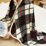 HULIANFU USB Electric Blanket Warm Heated Shawl Smart Adjustable Warmer Carpet Electric Mattress Wearable Soft Heating Blanket