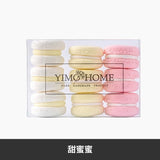 HULIANFU Simulation macaron model fake cake cream children birthday party photo decoration wedding dessert window decoration ornaments