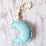 HULIANFU Nordic Kids Room Love Moon Star Shaped Cotton Hanging Decoration Scandinavian Kids Baby Bedroom Room Interior Decor Supplies