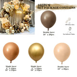 HULIANFU Wedding Balloon Kit Balloons Arch Decoration Birthday Baby Shower Party Birthday Wedding Balloon Decoration Balloons Sets Arch