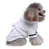 HULIANFU Pet Dog Bathrob Dog Pajamas Sleeping Clothes Soft Pet Bath Drying Towel Clothes for for Puppy Dogs Cats Pet Accessories