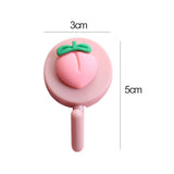 HULIANFU New Cute Animal Wall Hook for Key Holder Coat Towel Hanging Plastic Mask Holder Bathroom Organizer Wall Decor Home Accessories