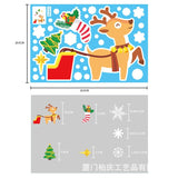 HULIANFU Wooden Christmas Door Wreath Oranments Wall Xmas Dec Merry Christmas Decor For Home  Happy New Year Naviidad Door Wreath