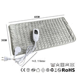 HULIANFU Physiotherapy Heating Pad Electric Heating Pad Back Therapy Pad Small Electric Blanket 60x30cm 110/220V EU/US/AU/UK Japan Plug