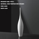HULIANFU Simple Nordic Style Vases Handmade Art Zen Vases High-Quality Luxury Bedside Restaurant Decorations TV Cabinet