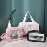 HULIANFU Multifunction Women Cosmetic Bag Makeup Bag Out Travel Oranizer Bag Waterproof Bathroom Storge Bag for Girl Women Female
