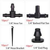 HULIANFU RBCFHl 5-100m 4/7mm PVC Garden Watering Hose  Micro Irrigation Pipe Drip Irriation Tubing Sprikler for Lawn Balcony Greenhouse