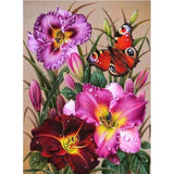 HULIANFU Sunset Scenery DIY 5D Diamond Painting Full Round Drill Mosaic Landscape Diamond Embroidery Picture Rhinestone Home Decor Gift