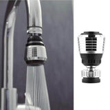 HULIANFU Kitchen Gadgets 2 Modes 360 Rotatable Bubbler High Pressure Faucet Extender Water Saving Bathroom Kitchen Accessories Supplies