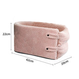 HULIANFU Puppy Cat Bed for Car Portable Dog Bed Travel Dog Carrier Protector for Samll Dogs Safety Car Central Control Pet Seat Chihuahua