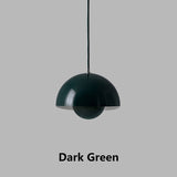 HULIANFU Restaurant Pendant Light Kitchen Pendant Lamp Dining room LED Light Modern Hanging Light for Bedroom Living room Nordic 7 Color