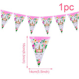 HULIANFU Unicorn Cake Topper Unicorn Brithday Party Supplies Unicorn Brithday Cake Decor 1st Girl Birthday Party Unicornion