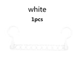HULIANFU Magic 9-hole Support Circle Clothes Hanger Clothes Drying Rack Multifunction Plastic clothes rack Home Storage Hangers