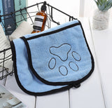 HULIANFU Pet Dog Towel Super Absorbent Dog Bathrobe Bath Towels Quick-Drying Cat Puppy Small Large Dogs Bath Towel ThickTowel Pet Towel