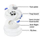 HULIANFU Upgraded Version USB Flytrap Automatic Pest Catcher Fly Killer Electric Fly Trap Device Insect Pest Reject Control Catcher